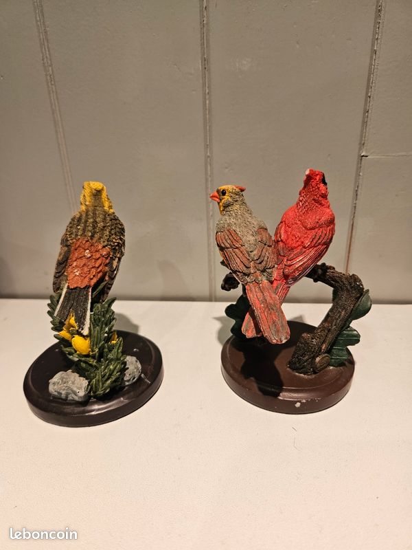 The country bird collection, le Cardinal et le bruant (image 3)