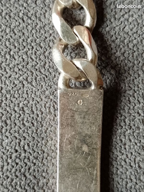 Gourmette en argent 925 (image 3)