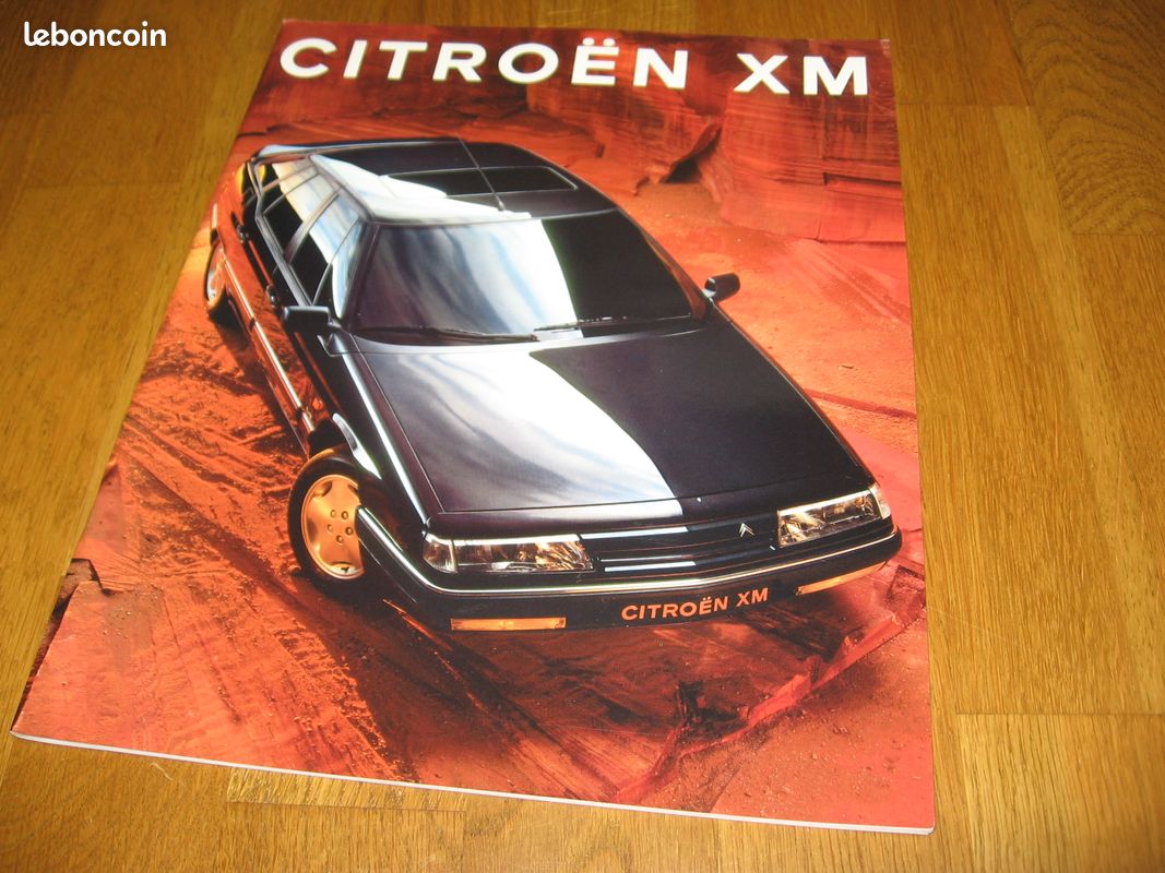 Catalogue brochure Citroen XM 1992 modèle 1993 (image 1)