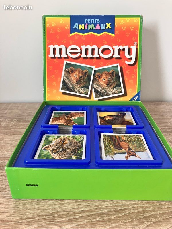 Ravensburger - Memory Petits Animaux - - Version Française Jeu MEMORY – à partir de 4 ans - Jeux & Jouets