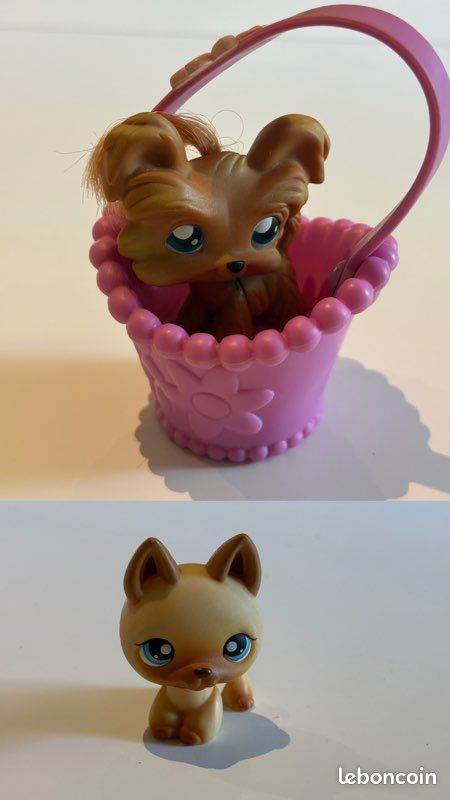 Lot de 9 figurines chien Pet Shop (image 3)