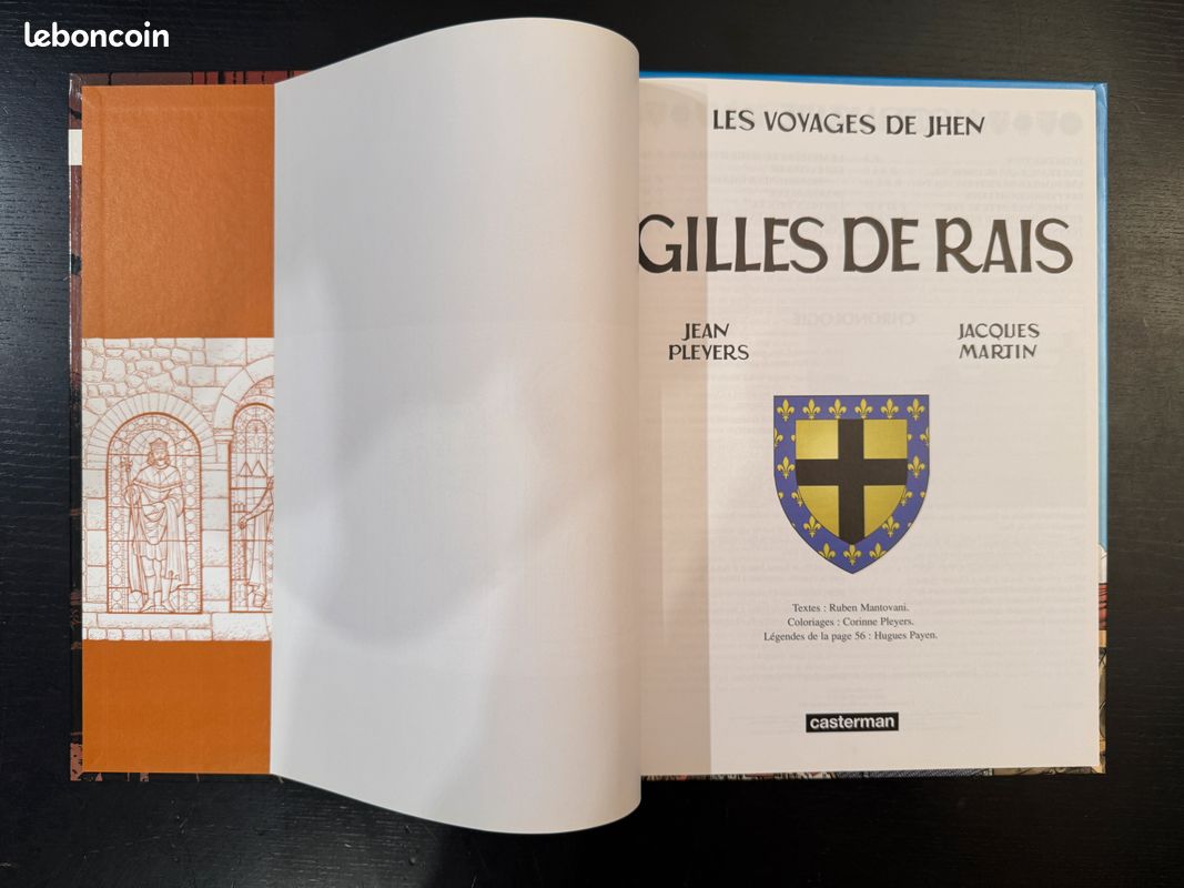 Série Les Voyages de Jhen : T8 Gilles de Rais en Eo et en En (image 5)
