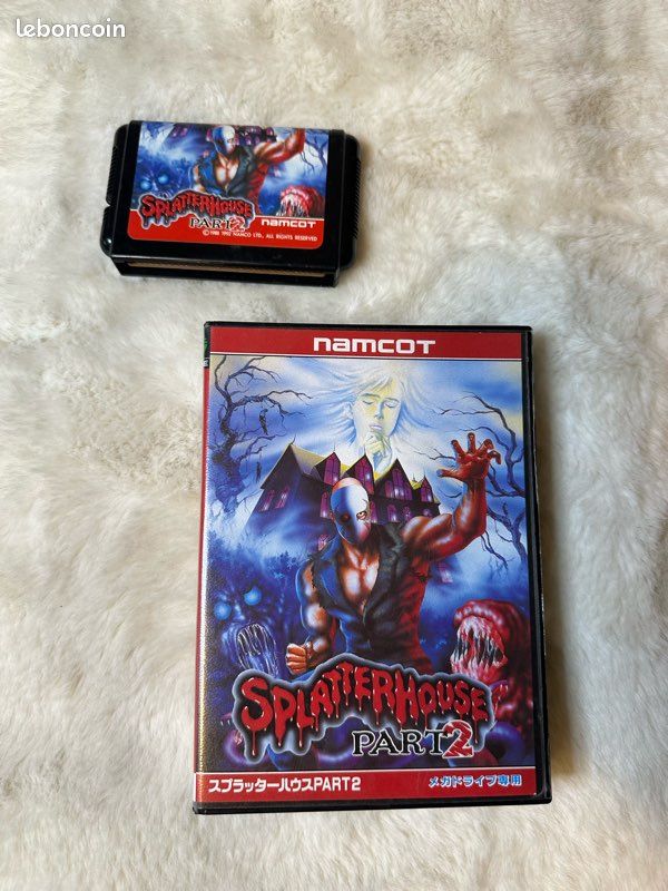 Royal Classic Carte de jeu Sega MD - Splatterhouse Part 2 pour
