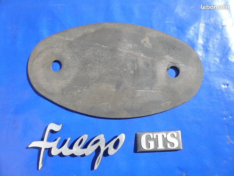 Plaque anti vibration boite à air Renault 18/FUEGO GTL 2, GTS (D19-06) (image 2)
