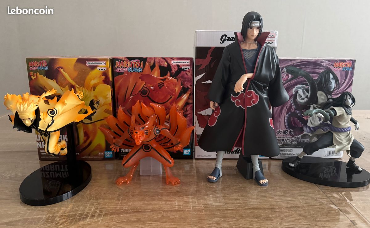Guía[ Como empezar la colección de figuras de Naruto