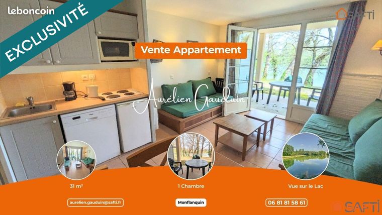 Appartement 3 pièces 32 m²