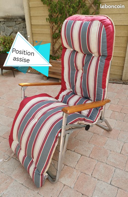 Fauteuil relax vintage (image 1)