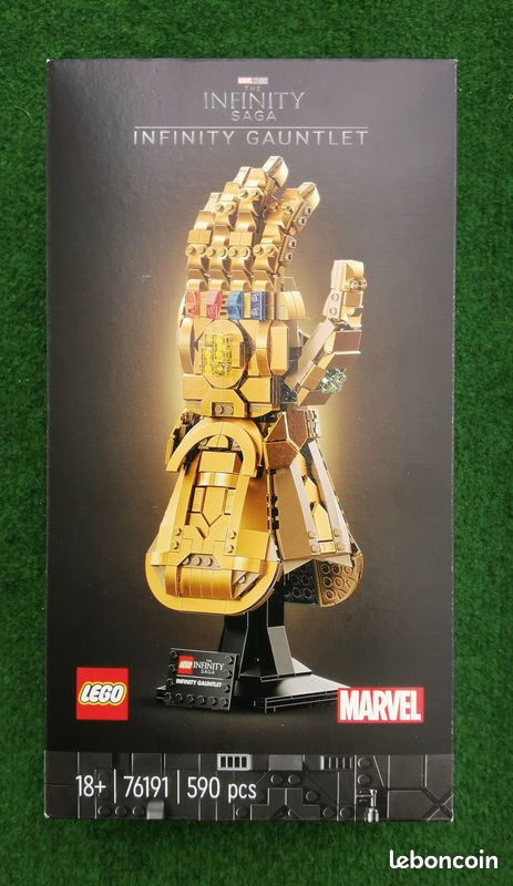 LEGO MARVEL INFINITY SAGA GAUNTLET 76191 modèle THANOS (image 2)