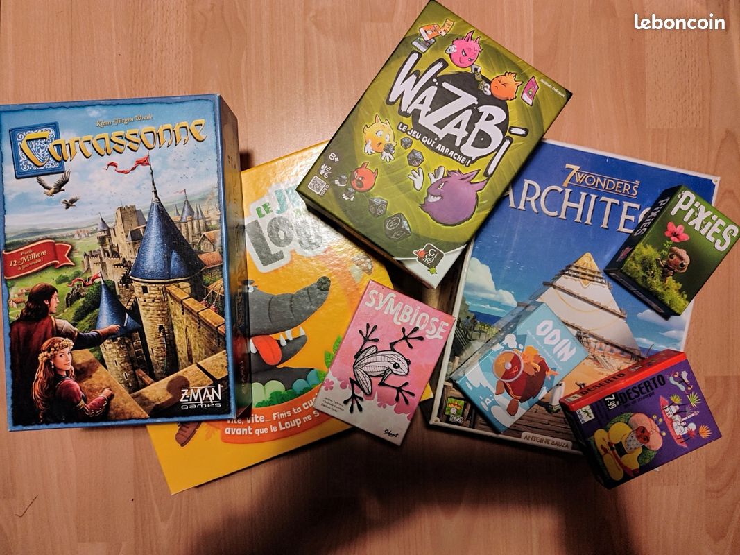Nombreux jeux de société tous âges (image 1)