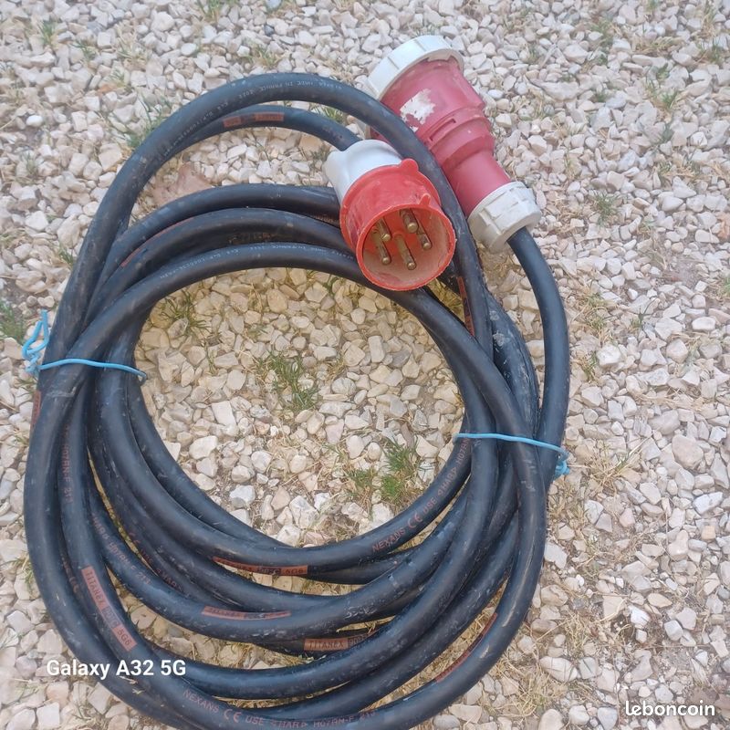 Rallonge 8 m 380 wolts 5x6 carre (image 2)