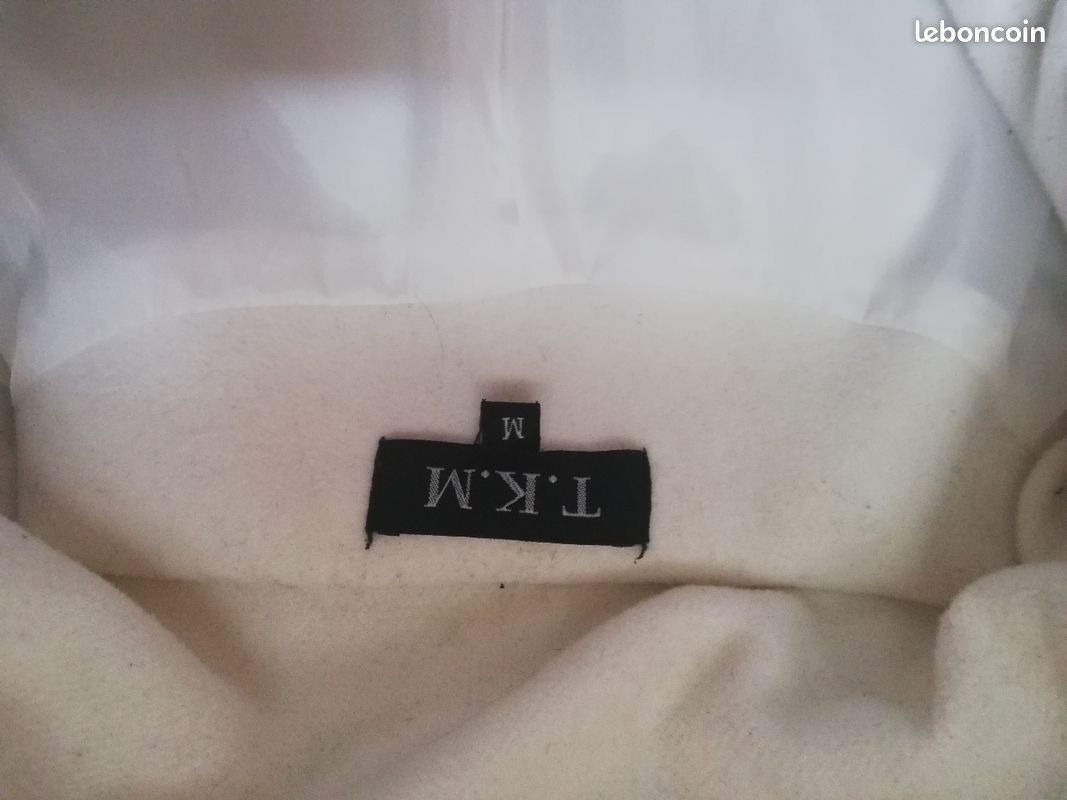 Veste blanche femme (image 4)