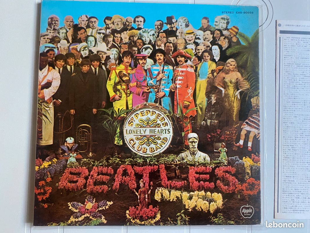 The Beatles Sgt Pepper 33t Japon (image 2)