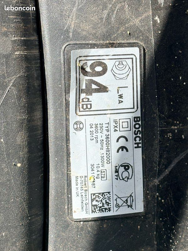 Tondeuse Électrique BOSCH (image 3)