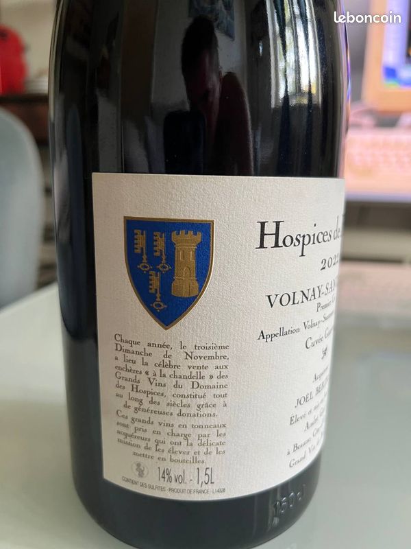 Hospices de Beaune 2022 – Volnay Santenots 1er Cru "Cuvée Gauvain" (image 2)