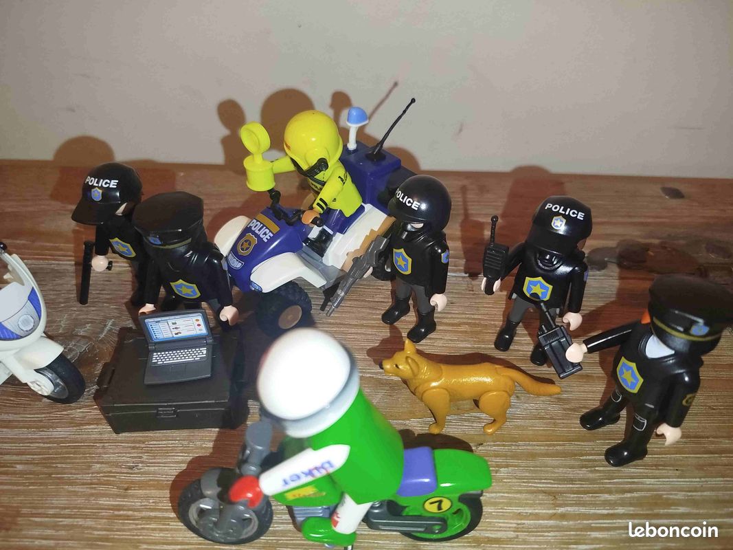 Playmobil quad et motos police (image 4)