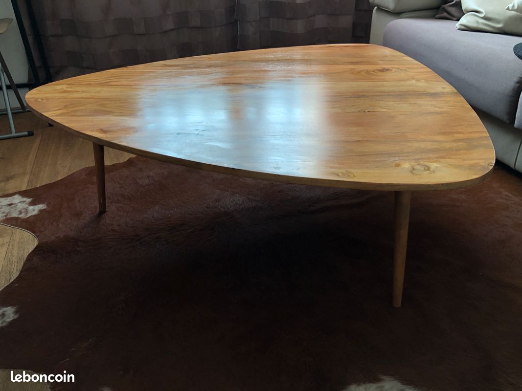 Table basse en bois (image 3)
