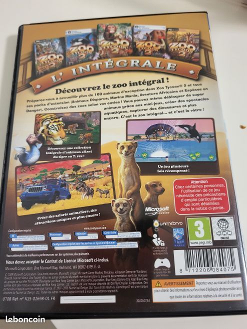 L'extension Espèces en Danger | Zoo Tycoon 2