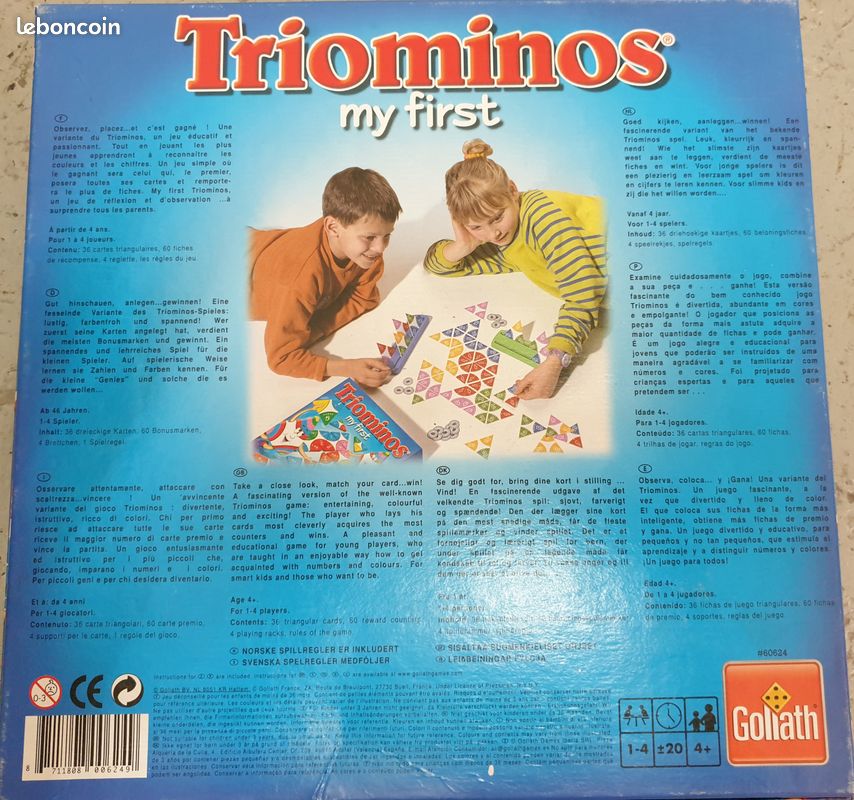 Jeu Triominos de Goliath (image 2)