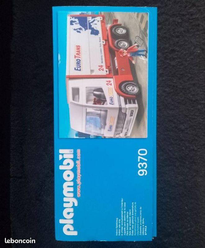 Playmobil 9370 Camion Transport De Marchandises - Occasion Complet ?