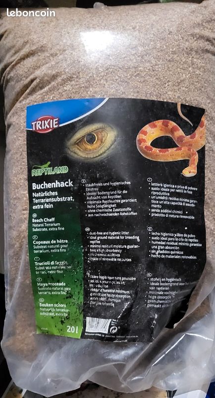 Substrat pour reptiles (image 1)