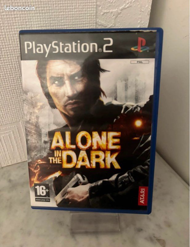 Alone In The Dark – Jeu PS2 Complet – Testé Et Nettoyé – Édition Atari
