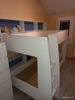 Lits superposés - Etagères + 2 Matelas (image 2)