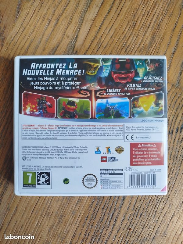 Lego Ninjago 3ds (image 3)
