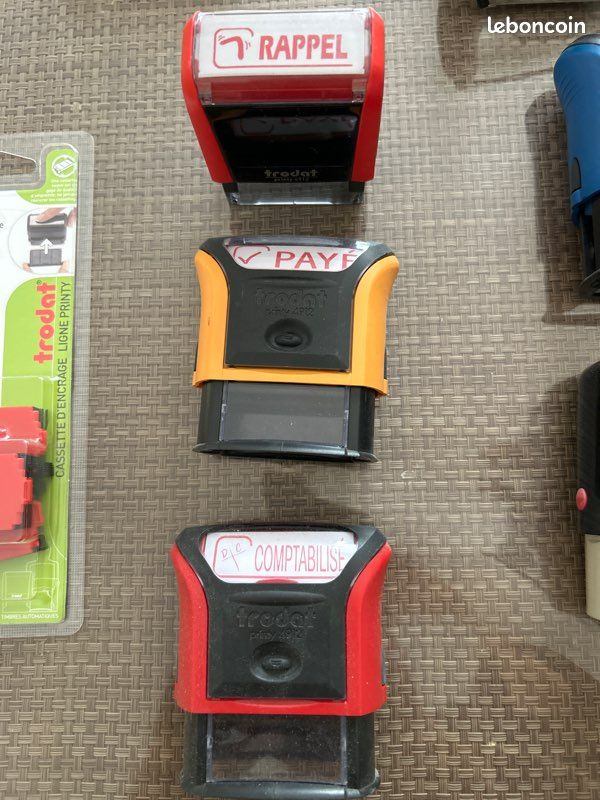 trodat Cassettes d'encrage pour ligne Printy 4912, rouge trodat