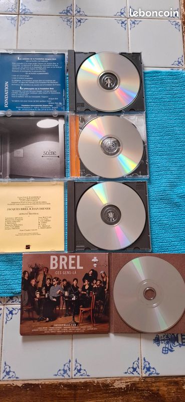 Jacques BREL 4CD L'homme de la Mancha-Knokke-En scènes-Brel, ces gens-là (image 3)