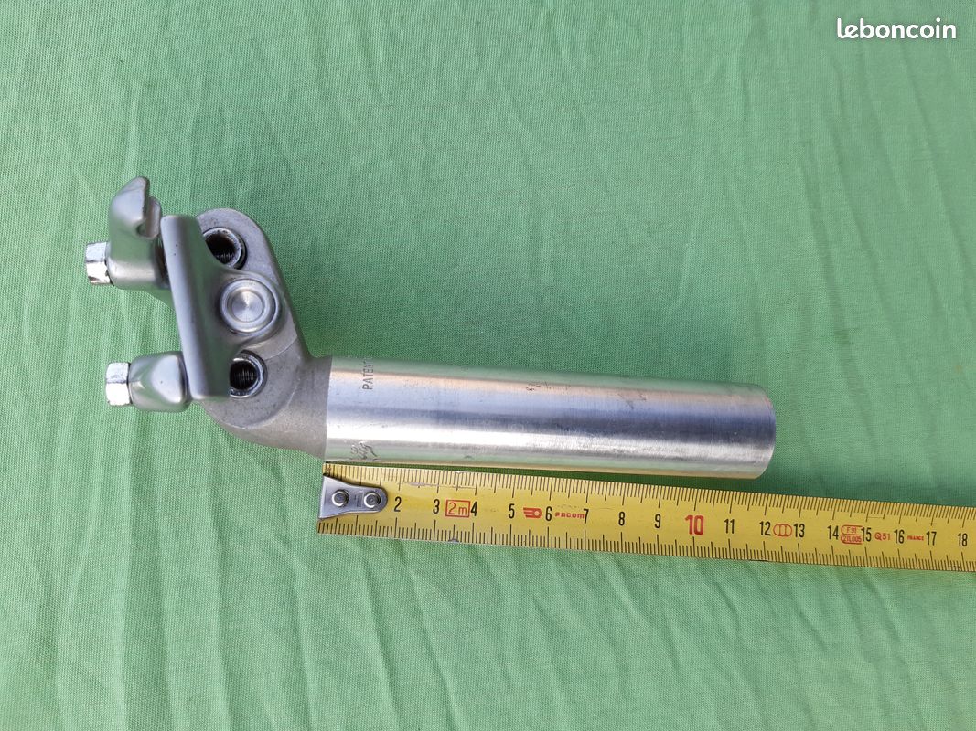 Tige De Selle Campagnolo Record Vintage – 25.0 Mm X 210 Mm – Alliage Italien