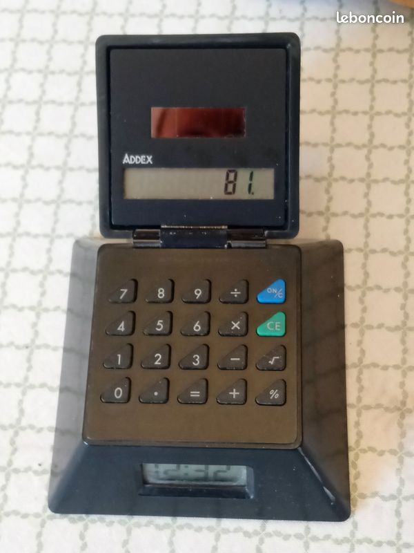 80s Horloge Calculatrice Pyramide Eminase (image 3)