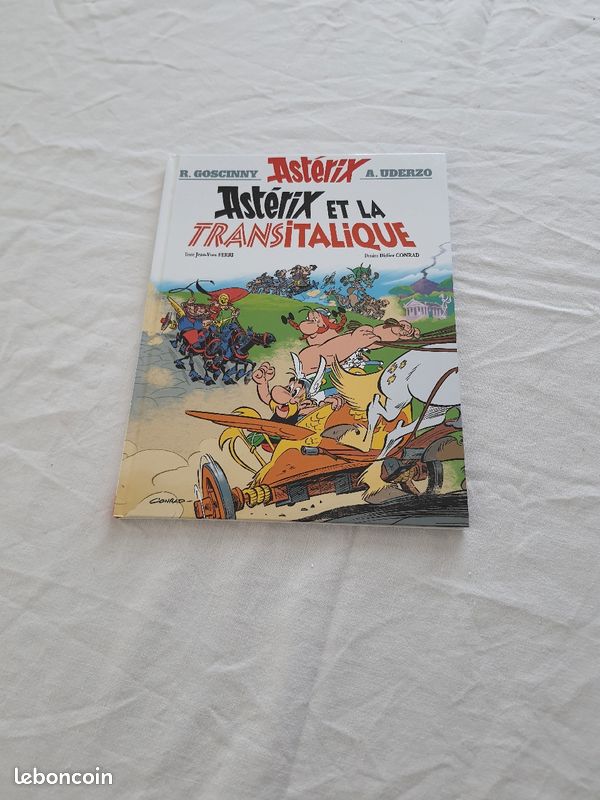 BD ASTERIX et la TRANSITALIQUE (image 1)