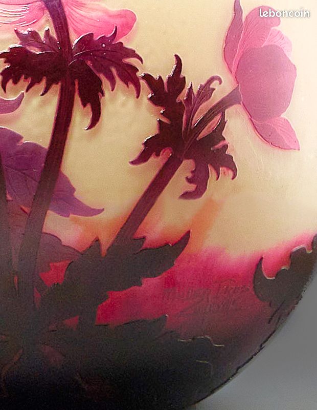 MULLER FRÈRES - vase - ART DÉCO NOUVEAU (image 7)