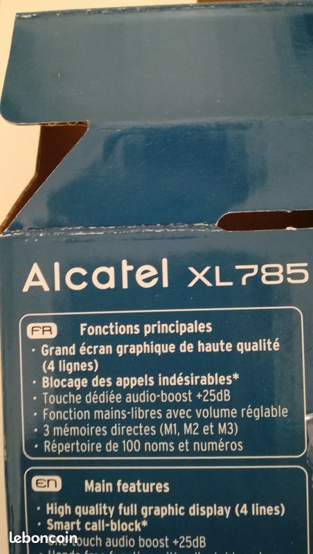 Téléphone ALCATEL XL 785 (image 1)