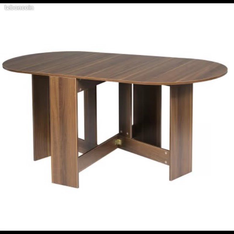 Table de salle à manger pliable (image 1)