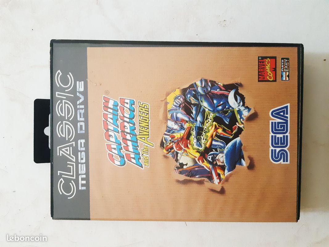 Captain America and the avengers, Megadrive, Complet (image 1)