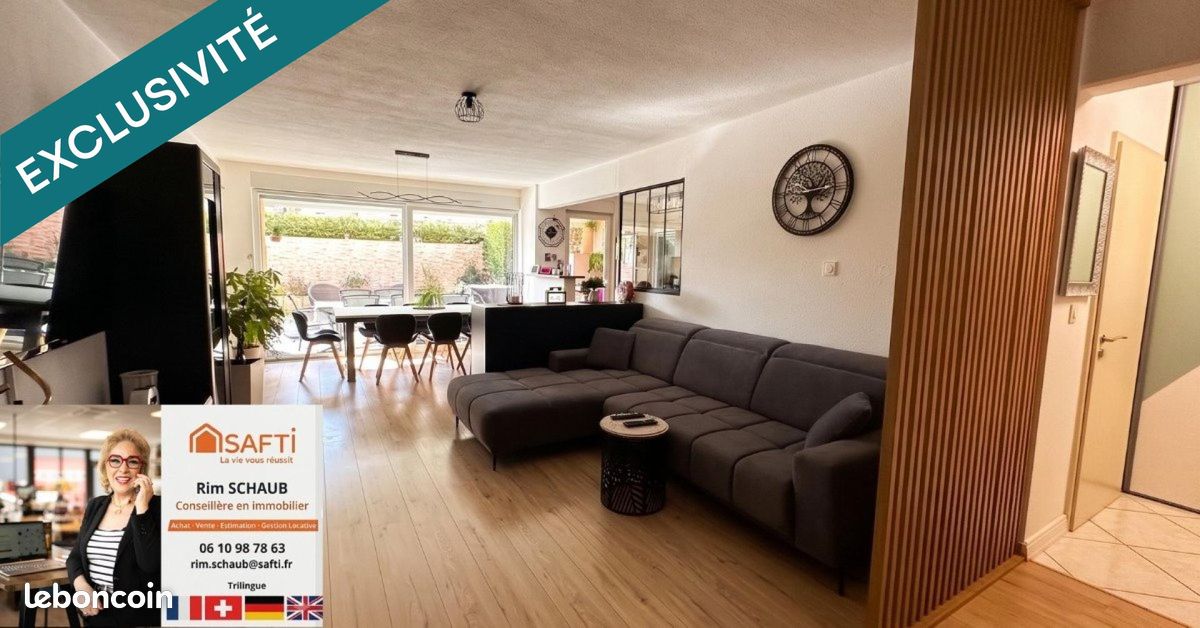 Appartement 4 pièces 94 m² · à Kembs · 94 m² · 315 000 €