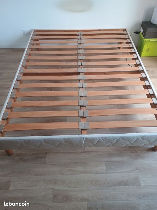 Sommier + matelas 140x190 (image 4)