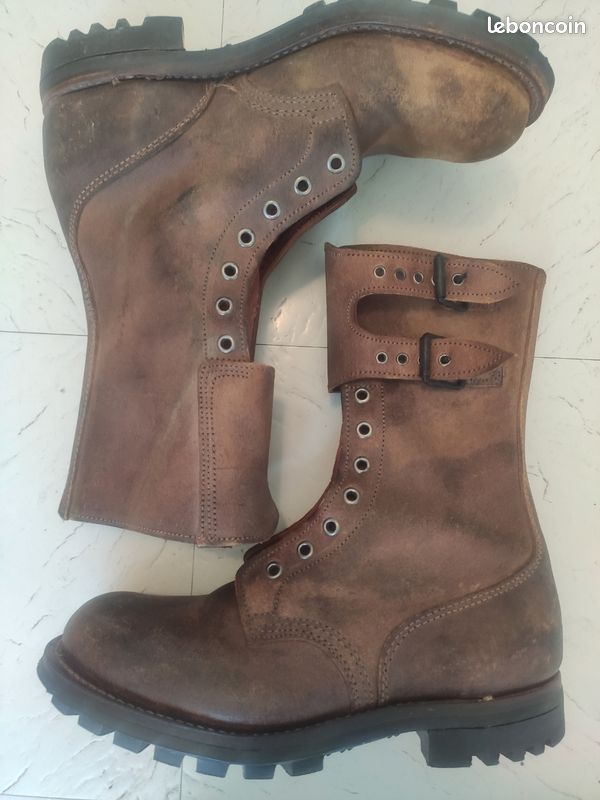 French Army Rangers Opex Lxg, Sepatu Boot Taktis Hitam Super