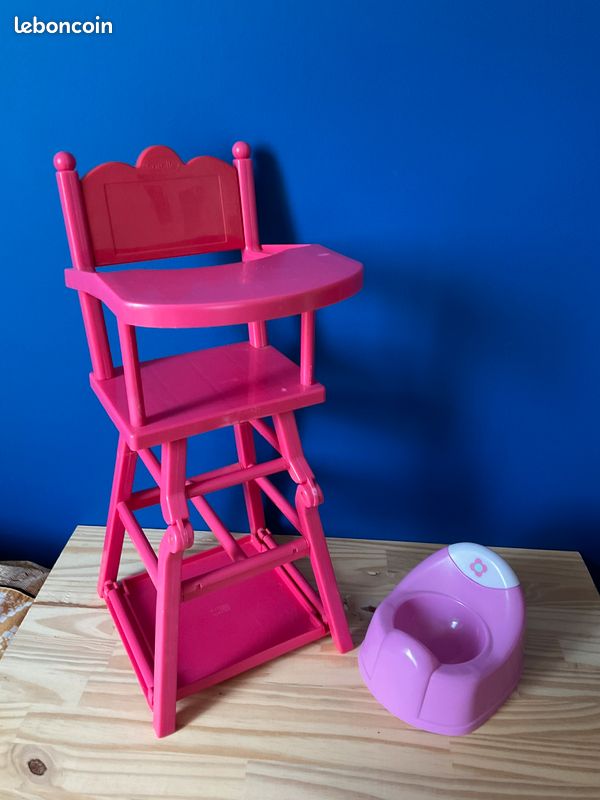 Chaise haute poupée Corolle (image 1)
