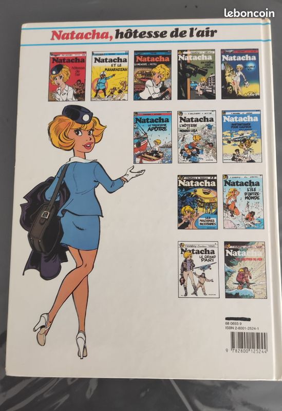 BD Natacha Tome 2 – Natacha et le Maharadjah Dupuis 1997 (image 2)