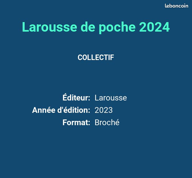 Larousse de poche 2024 - COLLECTIF (image 2)