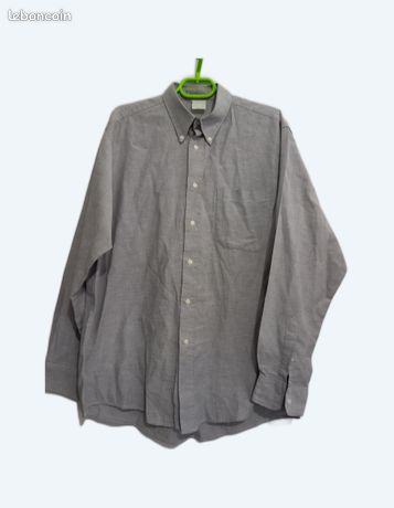Chemise Thermique Vintage Unity Sports Apparel, Homme XL, Grise, Fabriquée Aux USA