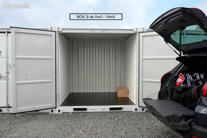 Dinan Quévert: Plusieurs tailles de Box de stockage sécurisés / accès 7j/24h de plain pied avec véhicule. Garde meuble moderne et pas cher