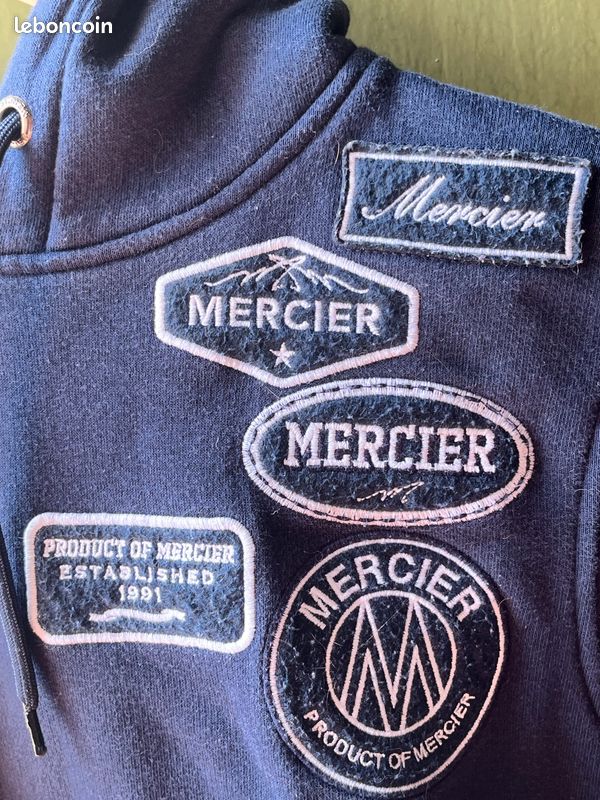 Sweat à Capuche Richer Poorer Homme - Bleu Marine Taille M - Polaire - Neuf Avec étiquettes