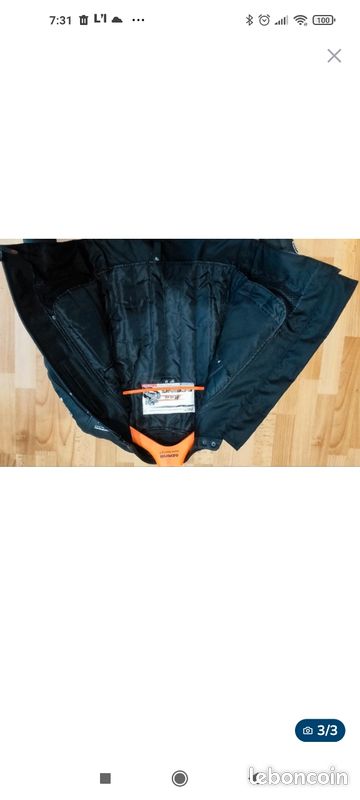 Blouson moto cuir Béring neuf (image 3)