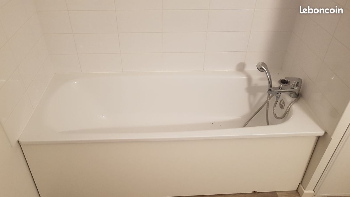 Baignoire acier 170×80 + mitigeur gohe (image 2)