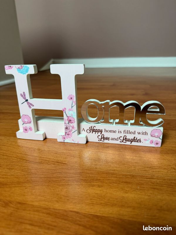 Décoration Home rose et miroir fleurie à poser (image 2)