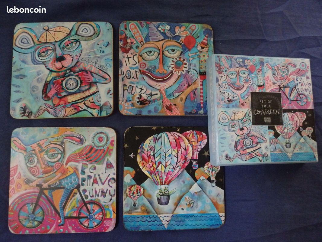 Set dessous de verres (image 1)