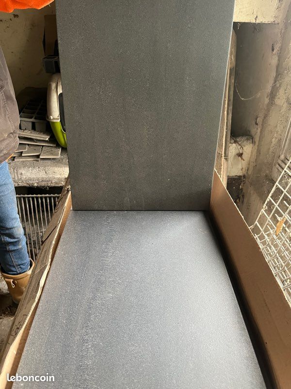 Carrelage italien gris anthracite (image 1)